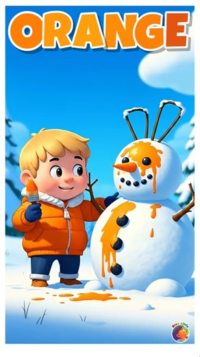 Learn to spell orange #staylittlechannel #learning #spelling