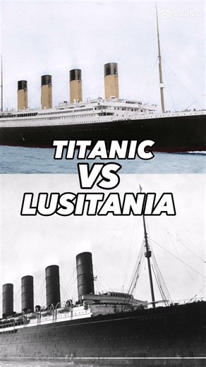 Titanic Vs Lusitania