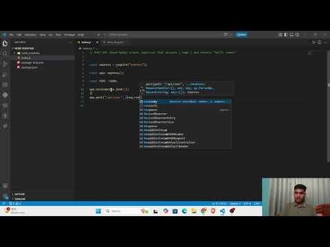 Build a POST API in Express.js | Read Request Body using Node.js | Beginner Backend Tutorial
