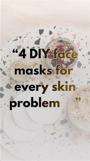 Glow naturally with these DIY face masks ✨🤍#diyfacemask #glowingskin #skincaretips #diyskincare