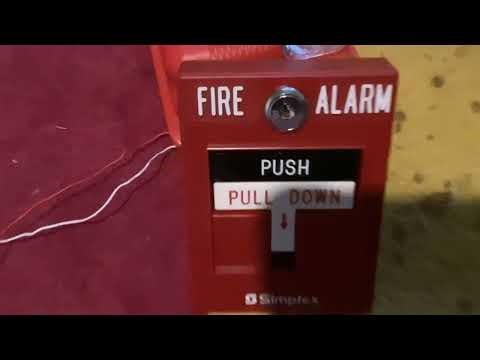 Testing fire alarm simplex