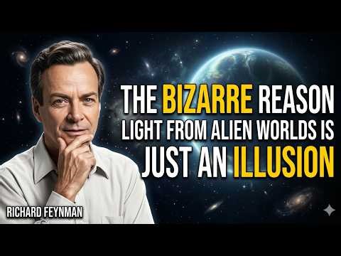 The Bizarre Reason Light From Alien Worlds is Just an Illusion | RICHARD FEYNMAN