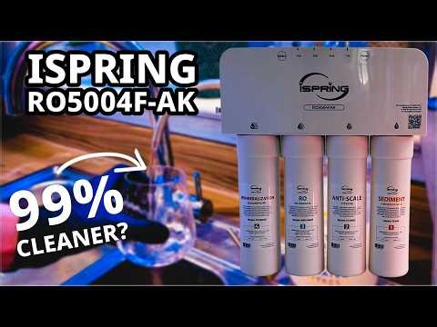 iSpring RO5004F-AK: How to make your home water perfect?