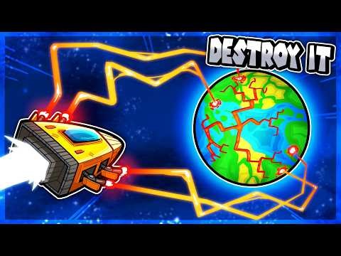 I blew up the planet to upgrade myself
