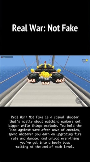 REAL WAR: NOT FAKE