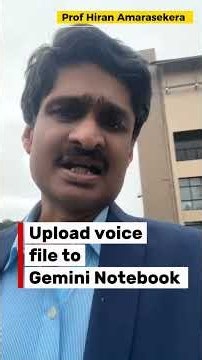 Gemini AI එකෙන් Meeting Minutes සහ Lecture Notes ලියන හැටි | AI Note Taking