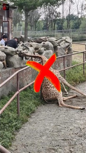 Why Transporting a Giraffe is ALMOST Impossible #shorts
