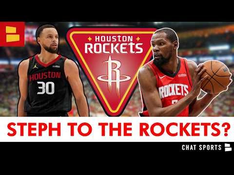 INSANE Houston Rockets Trade Rumors: Stephen Curry & Kevin Durant Trade Ideas From Yahoo Sports
