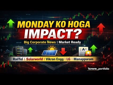 Monday Market Impact: RailTel, Solarworld, Vikran Engg & Big Corporate News to Watch