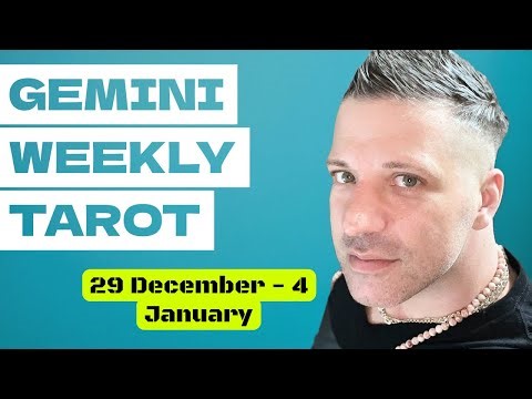 GEMINI Tarot ♊️ A Powerful Week Ahead | 29 December - 4 January 2026 | Gemini Predictions