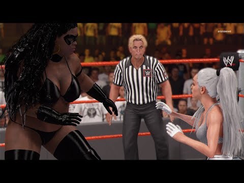 Ariana Grande TAKES DOWN Black Scorpion in WWE 2K24