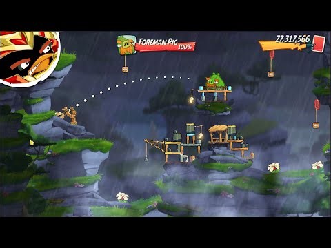 Level 1813 – Beating Pig Boss In Angry Birds 2! | Epic Walkthrough