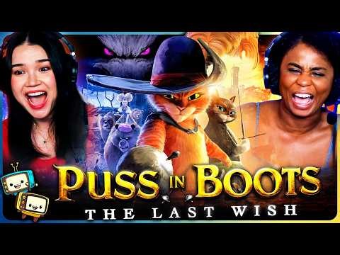 PUSS IN BOOTS: THE LAST WISH Movie Reaction! | First Time Watch! | Antonio Banderas | Salma Hayek