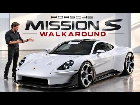Porsche Mission S Walkaround – The New Supercar Above the 911