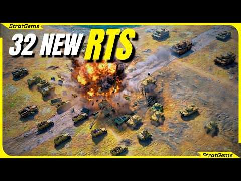 Top 32 NEW RTS Games of 2026 & 2027 (Upcoming & Released)