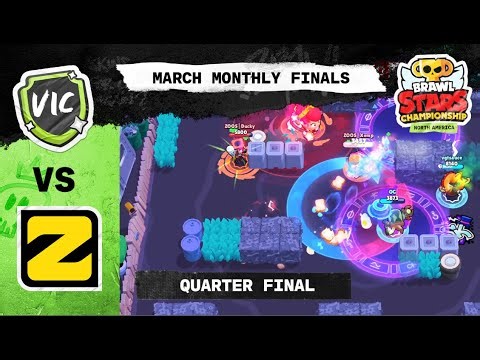 Quarter-Final | Vic Day vs ZOOS Esports – HIGHLIGHTS – Brawl Stars NA March Monthly Finals