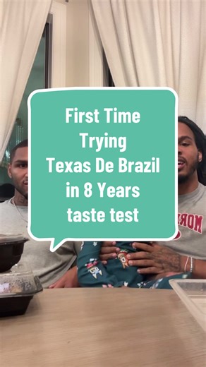 First Time Trying Texas De Brazil in 8 Years taste test 💕 would you try it ? 💕 #foodcritic @Baby Lee