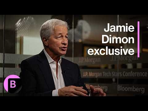 JPMorgan's Dimon Weighs In on AI Boom, Bond Selloff and UK Banks