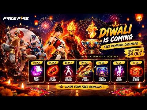 Diwali is Coming Event Free Fire🎉🥳| Upcoming Events In Free Fire😍|Free Fire New Event |FF New Event