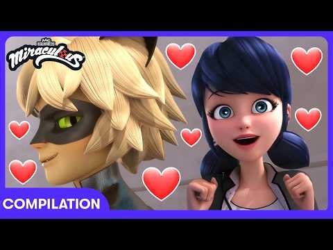 CAT NOIR FLIRTS WITH MARINETTE! 🥰 ❤️ 🐞 - The Best Of Miraculous Ladybug