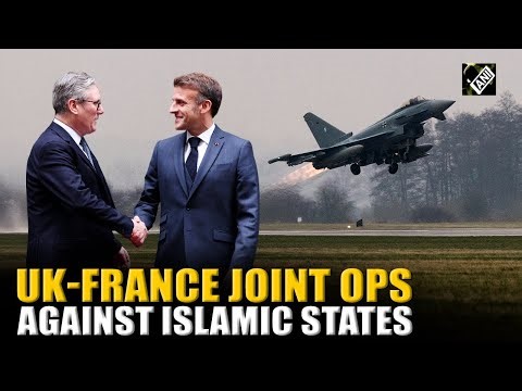 UK-France conduct joint operation against Islamic States in Syria, Typhoon fighter jet in action