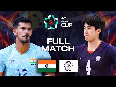 India vs. Chinese Taipei - Pool Play | AVC Men's Cup 2026