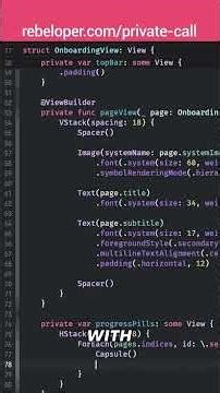 Clean iOS Onboarding Built in SwiftUI