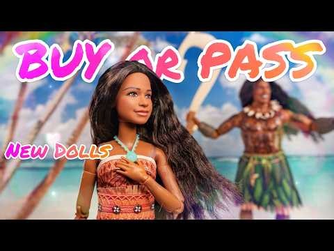 New Dolls: Buy or Pass | Live Action Moana & Maui | DC Harley Quinn & Catwoman | Bratz