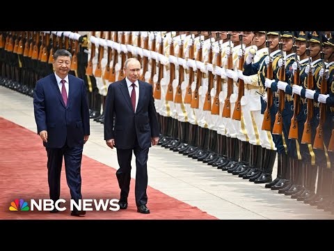 China and Russia sign agreements strengthening their ties after Xi-Putin meeting