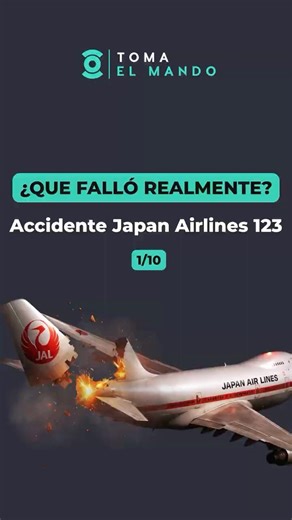 Este avión perdió TODO el control en vuelo | JAL 123