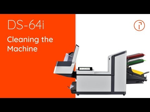 DS64i Quadient – Cleaning the Machine