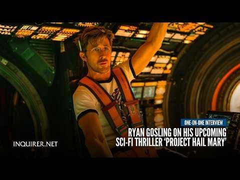 Ryan Gosling on his upcoming sci-fi thriller ‘Project Hail Mary’