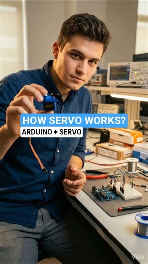 Servo Motor Working and 0° to 180° Movement with Arduino #servomotor #ardiuno #automation