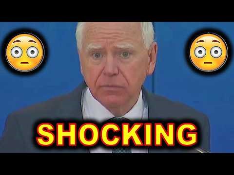 Tim Walz’s AWFUL "Joe Biden-Like" Gaffe TODAY During Budget Presser.....