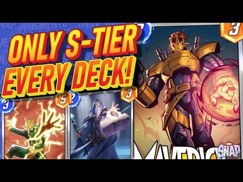The BEST S Tier Decks in Marvel Snap! Experts and Data!
