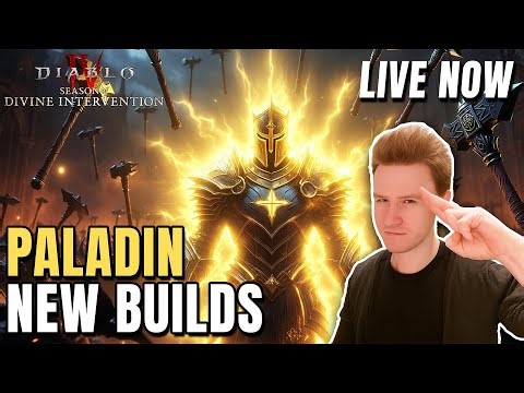 NEW PALADIN SETUPS & BUILDS FLICKERSTEP - Diablo 4 LIVE