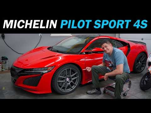 Michelin Pilot Sport 4S on My Acura NSX | First Impressions