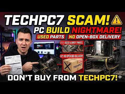 TechPC7 Gaming PC Build Scam! 😱 Part 2 Don’t Get Tricked! @TechBudgetGamer ​​ @ModxComputers