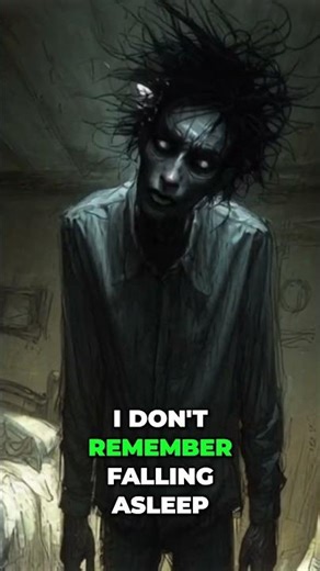 Torn Note Says RUN - Original Horror