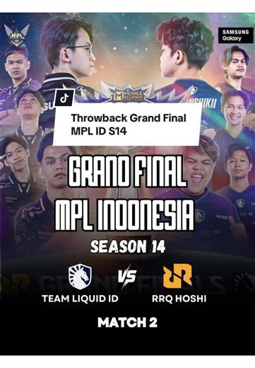MPL ID S14 Grand Final Throwback: Team Liquid vs RRQ Hoshi