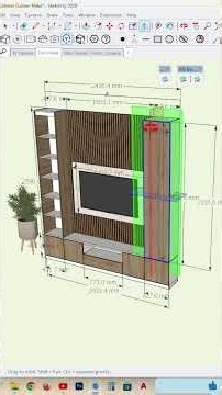 Sketchup Tutorial Tips & Tricks #design #sketchup #3dmodeling #sketchupplugins #3ddesign