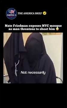 Nate Friedman exposes NYC mosque as man threatens to shoot him 😳