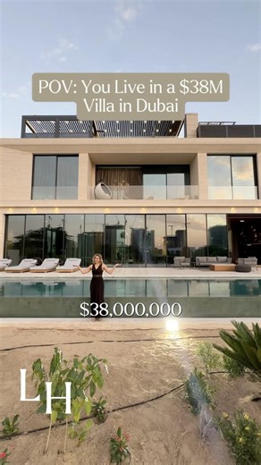 What a $38,000,000 Villa in Dubai Looks Like