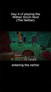 Day 4 of Playing The Wither Storm Mod