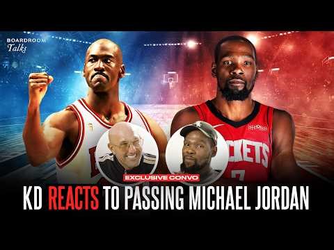 Kevin Durant Reflects On Passing Michael Jordan in NBA Scoring