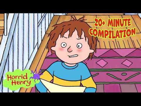 LOST DOG! Peter Helps Henry Hunt... | Horrid Henry | Season 2 - Clip Compilation | 20+ MINS