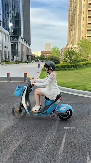 This Girl Took a Bicycle, Then a Scooter — Both Broke Down