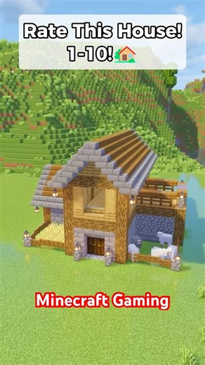 Ultimate Wooden Survival House Build #minecraft #minecraftbuilds