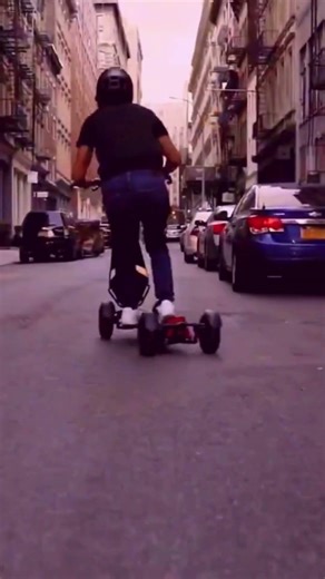This 4-Wheel Electric Scooter Shouldn’t Exist… But It Does 🔥
