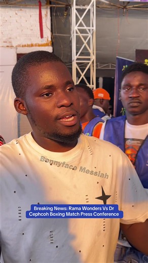 Breaking News: Rama Wonders Vs Dr Cephcoh Boxing Match Press Conference#bonnyfacemessiah #trending